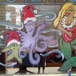 Holiday Window- Mermaid